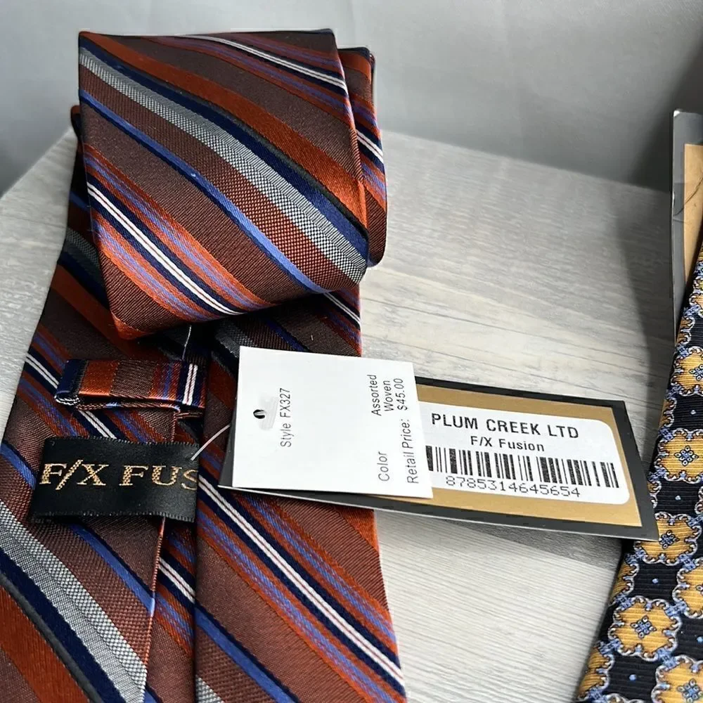 Bundle of 3 Men’s Silk ties Brand New!